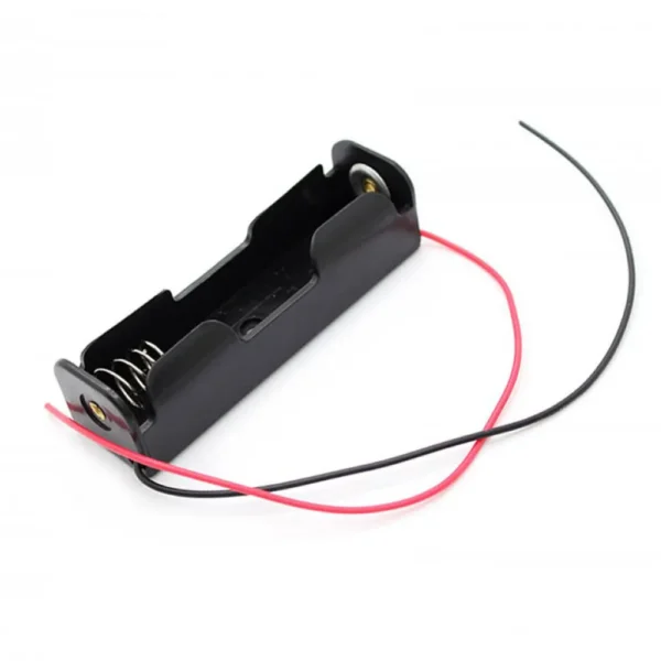 1-x-3.7V-18650-Cell-Battery-Holder-for-Lithium-Ion-Battery 18650 Battery Holder (1 Cell)