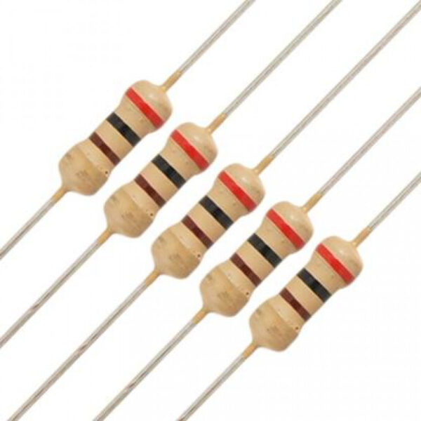 1K Ohm Resistor (¼ Watt)