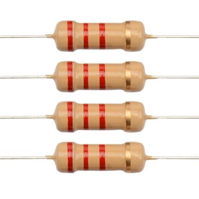 2.2k ohm 2.2K Ohm Resistor (¼ Watt)