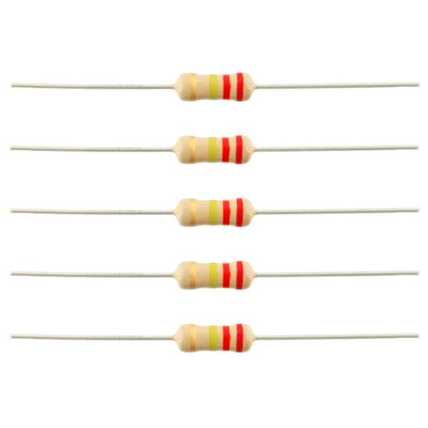 220k ohm 220K Ohm Resistor (¼ Watt)