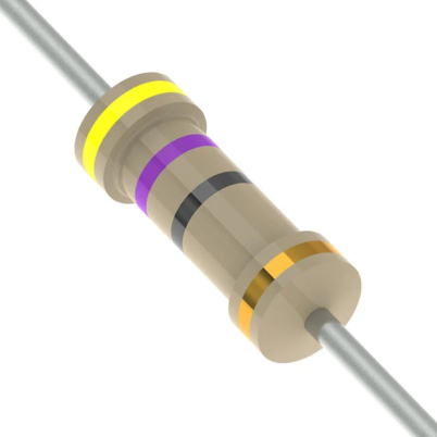 47 ohm 47 Ohm Resistor (¼ Watt)