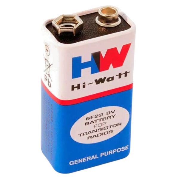 9V HW Battery 9V Heavy Duty Battery (HW Battery)