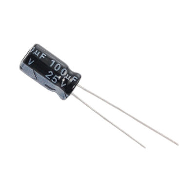 100uf_25v_electrolytic_capacitor 100µF 25V Electrolytic Capacitor
