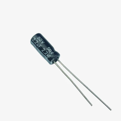 2.2uF-50V-Electrolytic-Capacitor 2.2µF 50V Electrolytic Capacitor