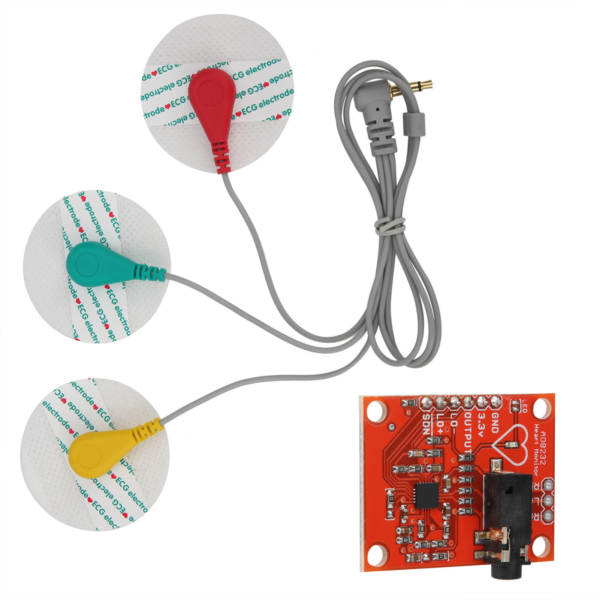 AD8232 ECG Heart Rate Monitor Sensor Module