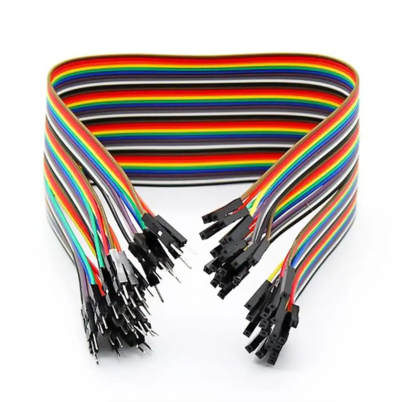 jumper male to female Male to Female Jumper Wires (40 Pieces)